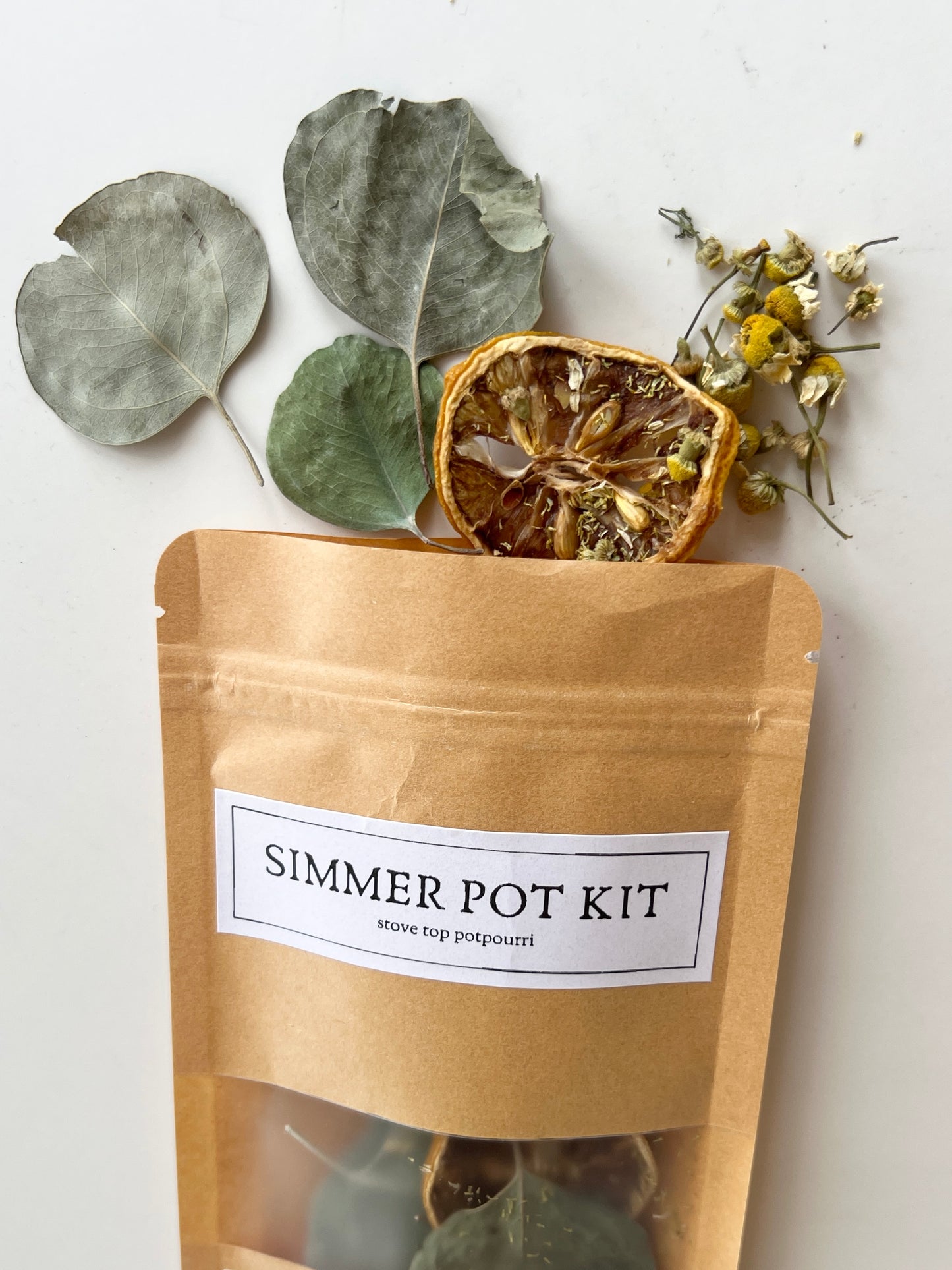REFRESH - Eucalyptus, Lemon & Chamomile Simmer Pot Kit