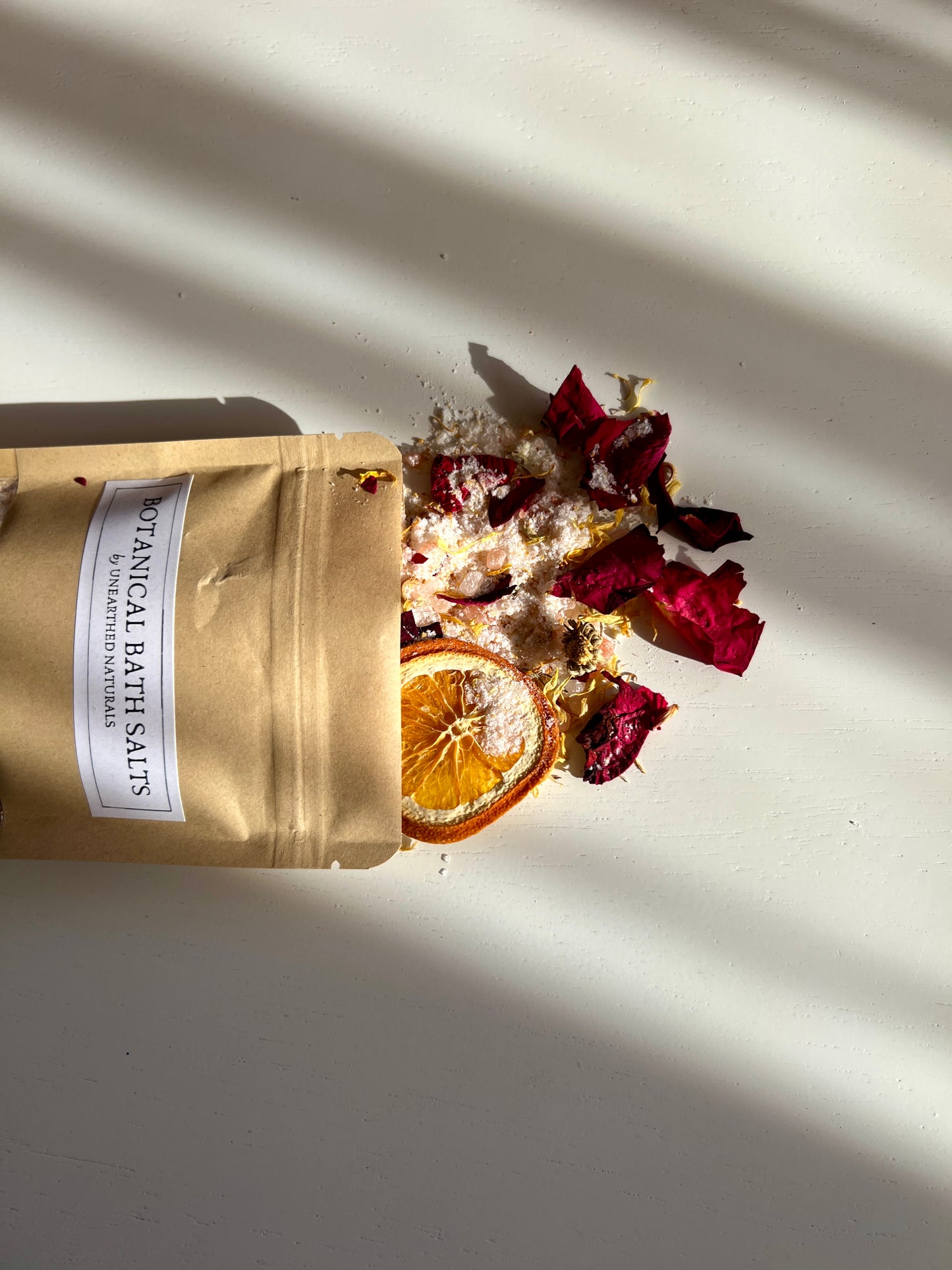 LOVE STRUCK - Calendula, Rose & Orange Botanical Bath Salts