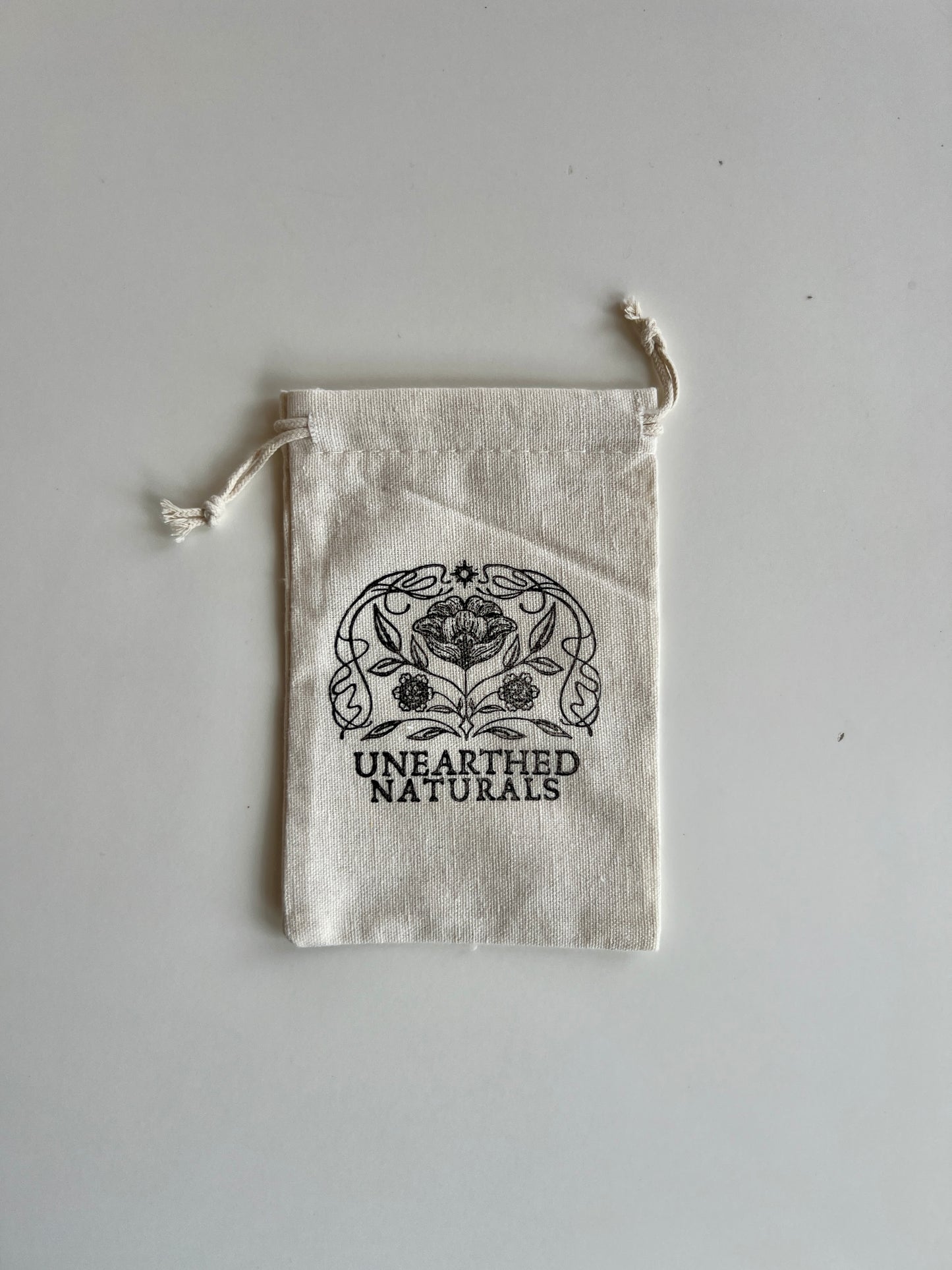 Reusable Cotton Muslin Bath Soak Bag - 4x6