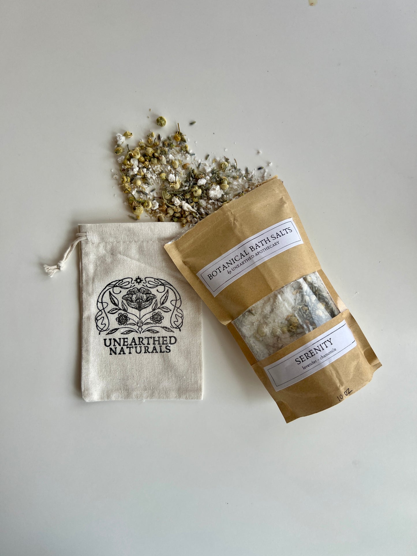 Reusable Cotton Muslin Bath Soak Bag - 4x6