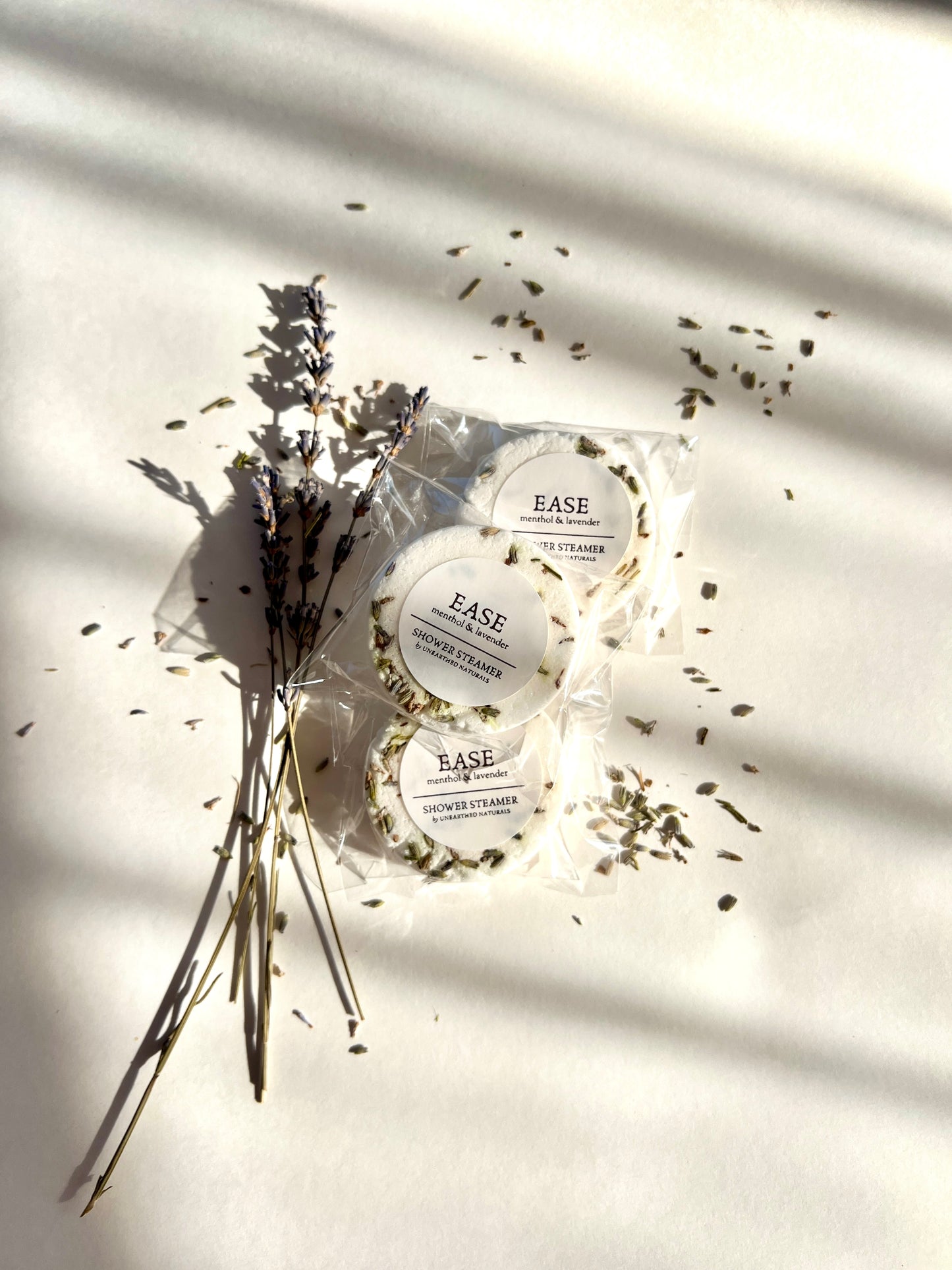 Ease – Lavender + Menthol Shower Steamer