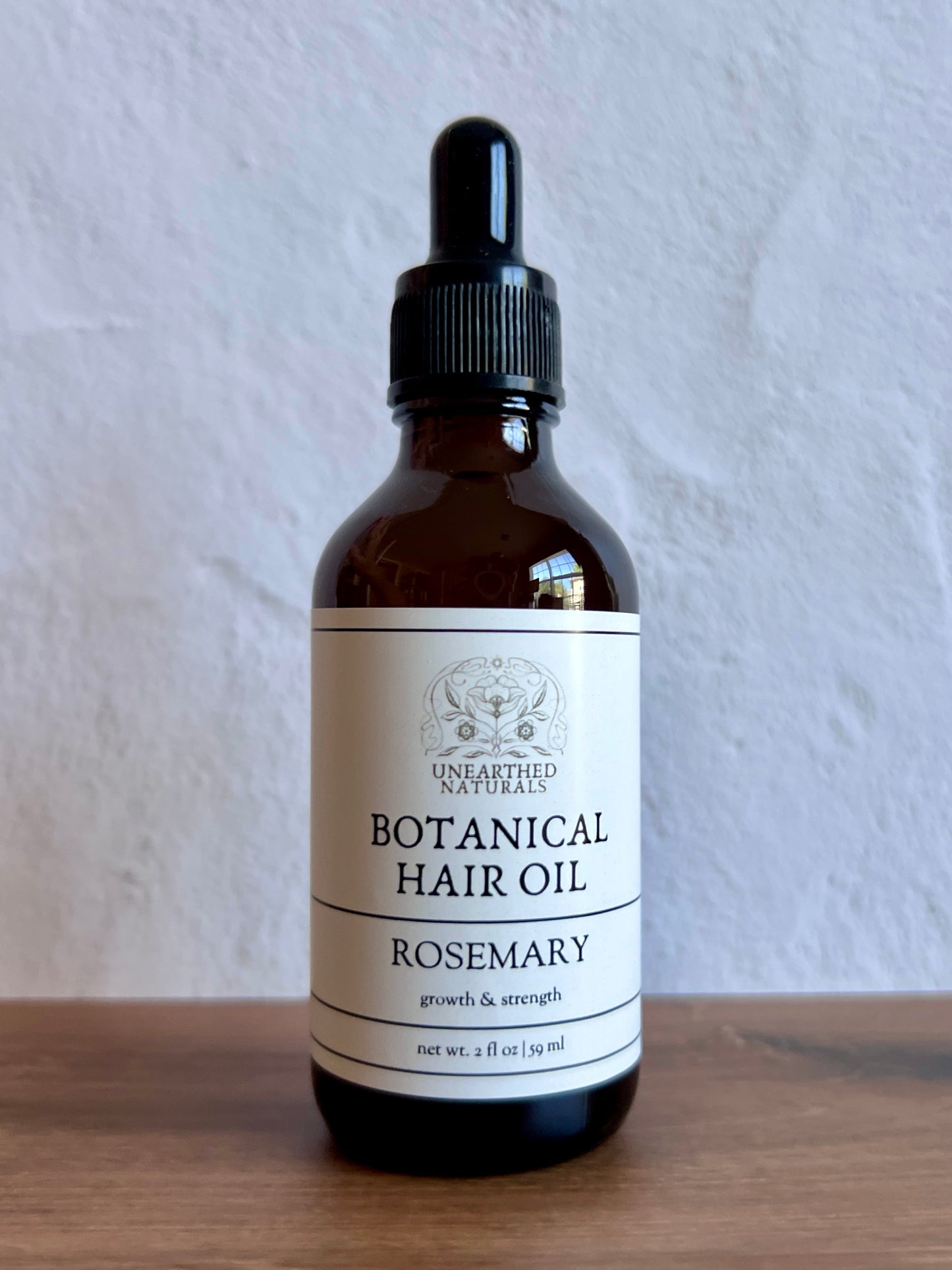 Rosemary Botanical Hair Oil - Scalp and Hair Treatment
