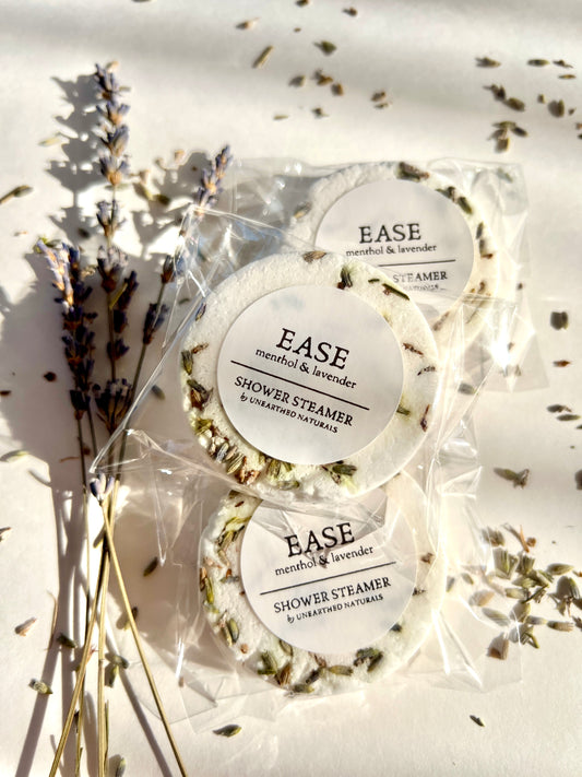 Ease – Lavender + Menthol Shower Steamer