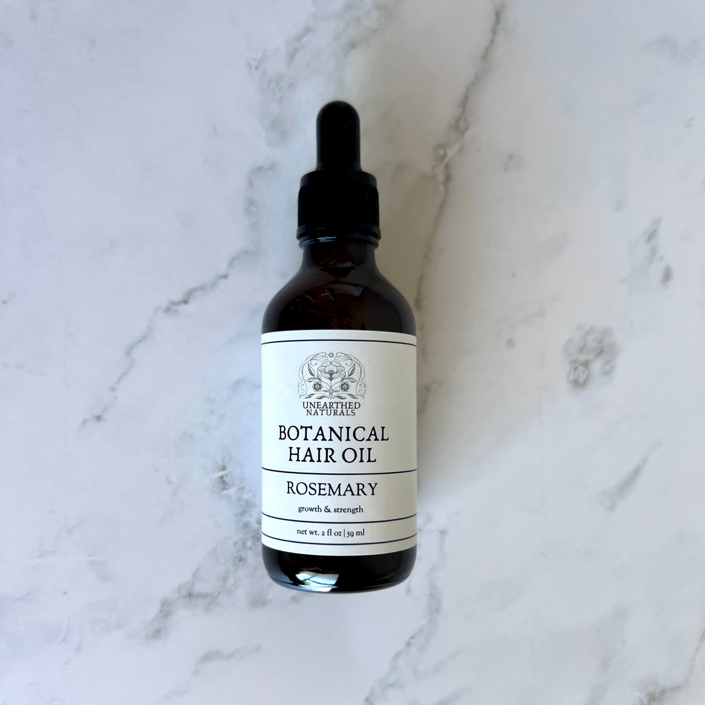 Rosemary Botanical Hair Oil - Scalp and Hair Treatment