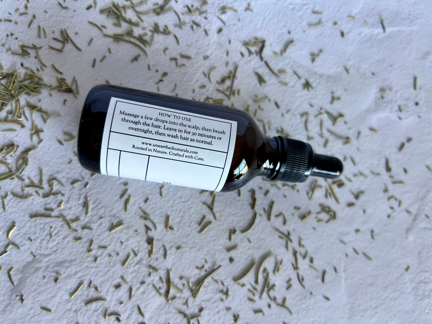 Rosemary Botanical Hair Oil - Scalp and Hair Treatment